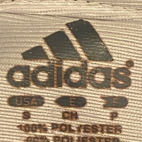 Adidas Norte Dame Navy Hooded Sweatshirt / Sewn Logo Front Chest / Unisex Size S - Picture 12 of 16